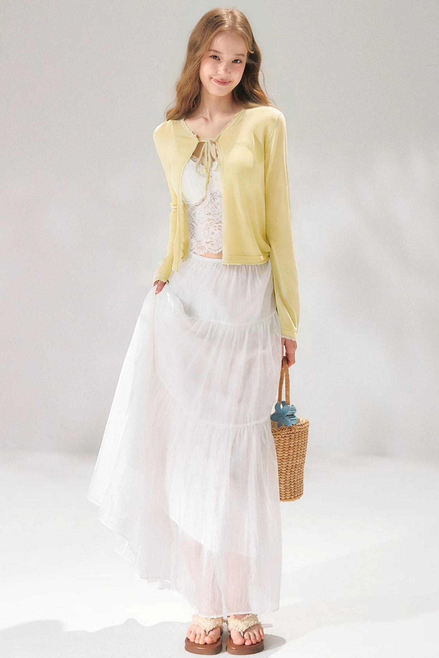 Ice Silk Lace Cardigan