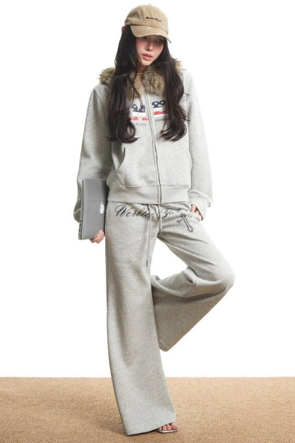 American Retro Hooded Jacket