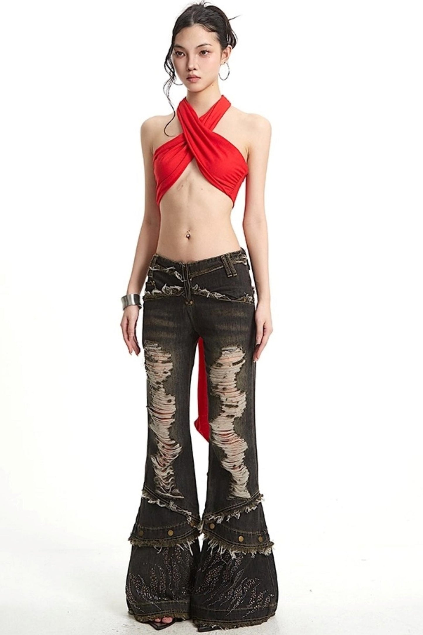 Vintage Denim Trousers