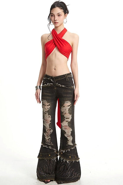 Vintage Denim Trousers