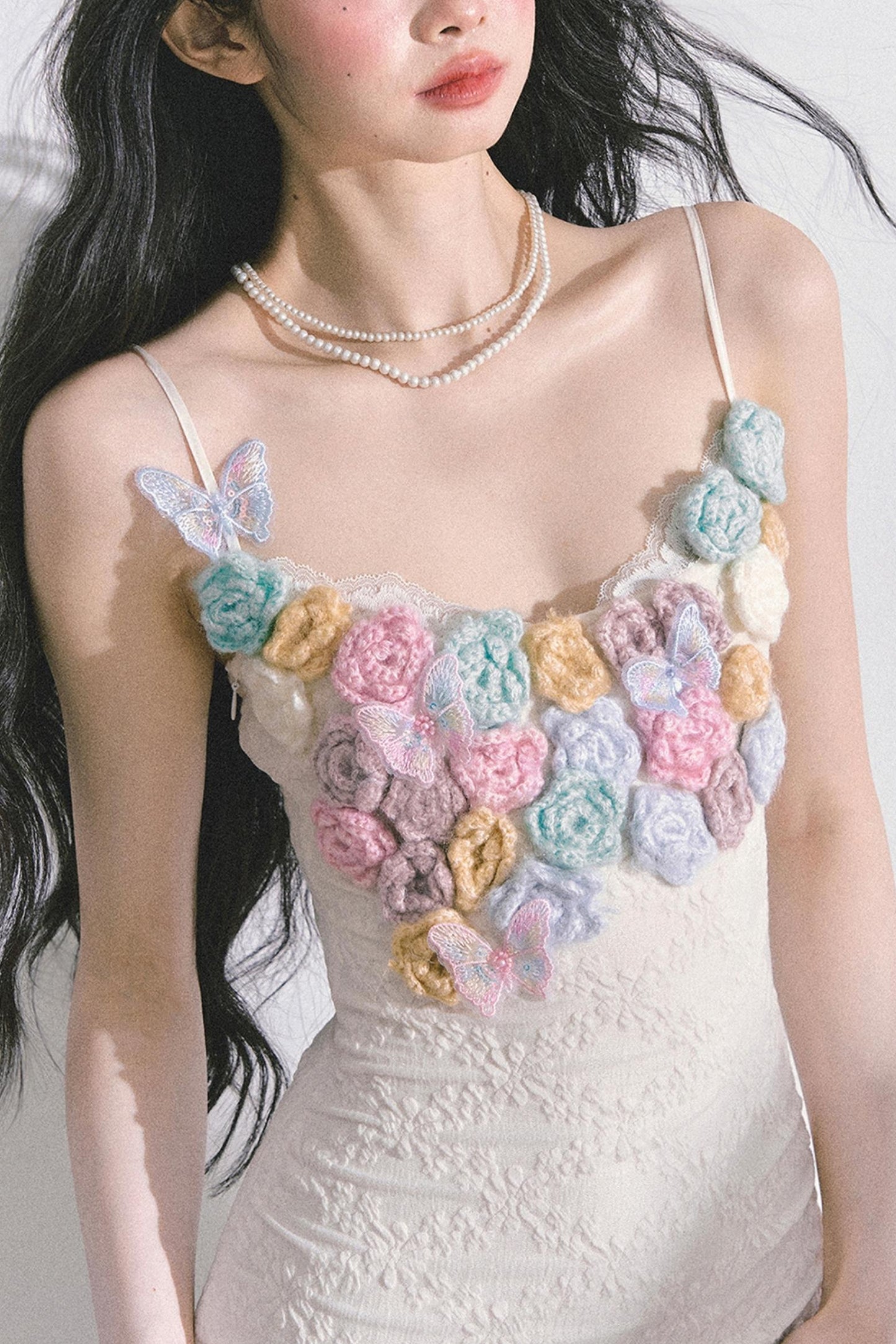 Autumn Floral Slip Dress Set-Up