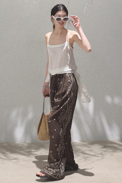 Bohemian Breeze Linen Pants