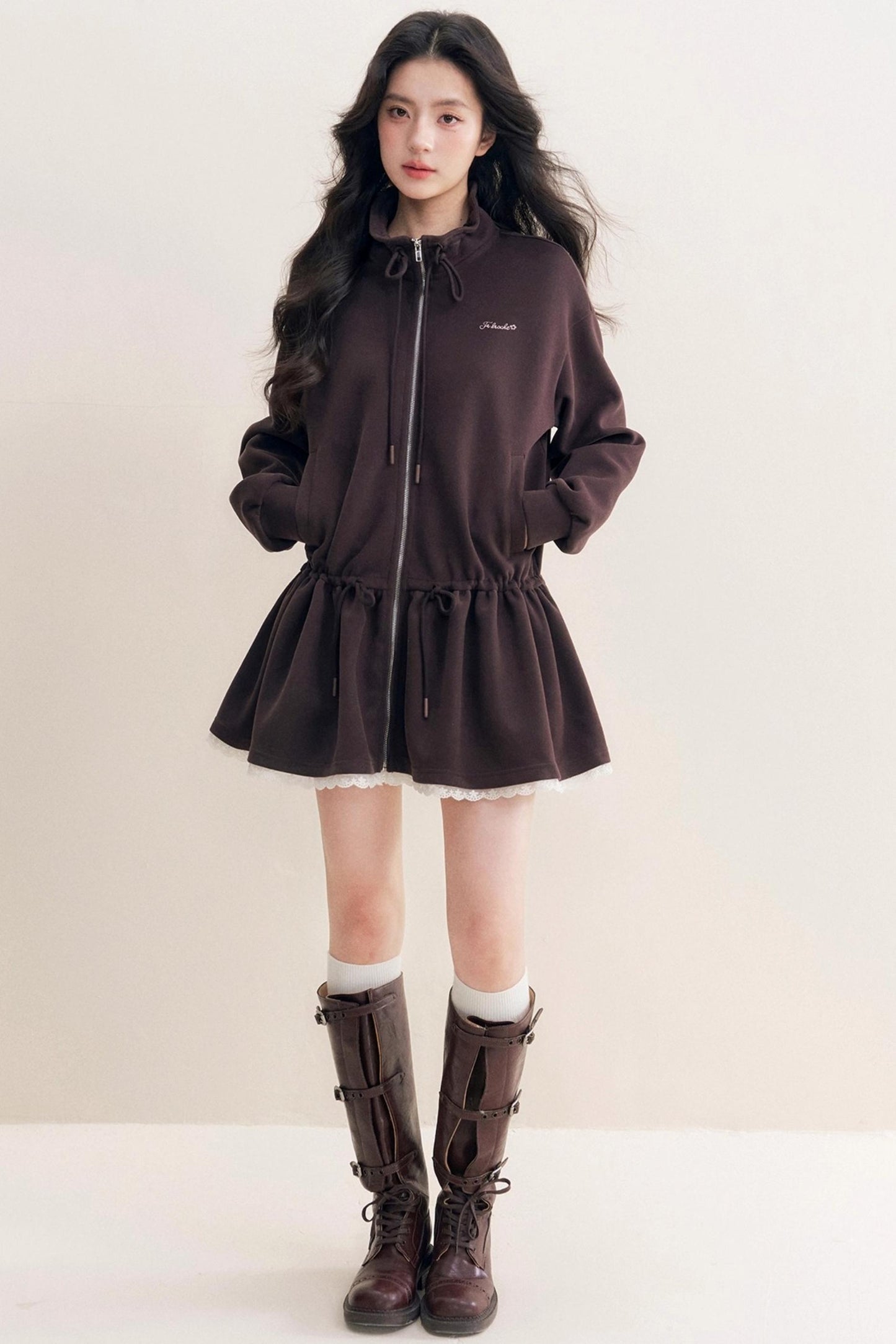 Lazy Casual Sweatshirt Dress