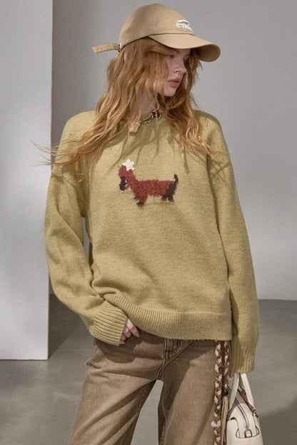 Holiday Dachshund Sweater