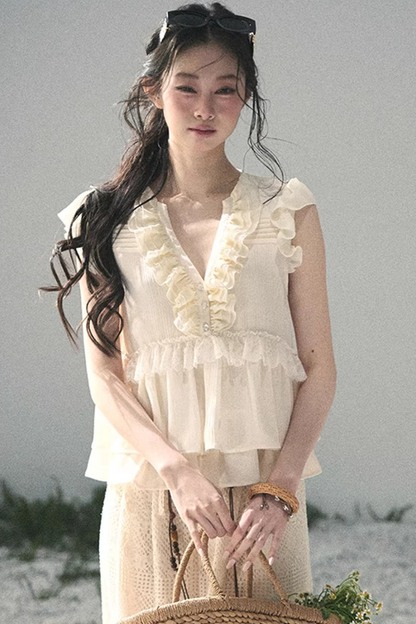 Heartlight Ruffled Blouse