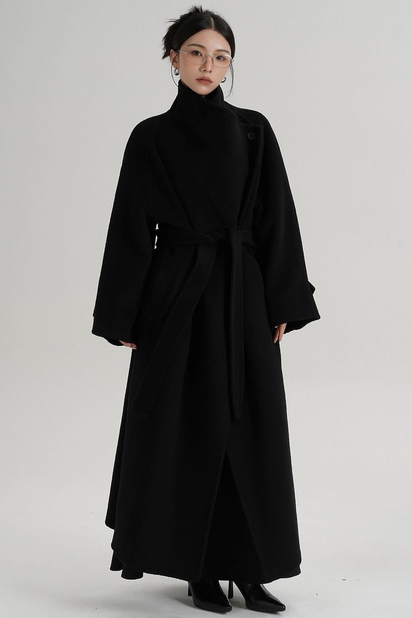 Luxurious Reversible Wool Coat