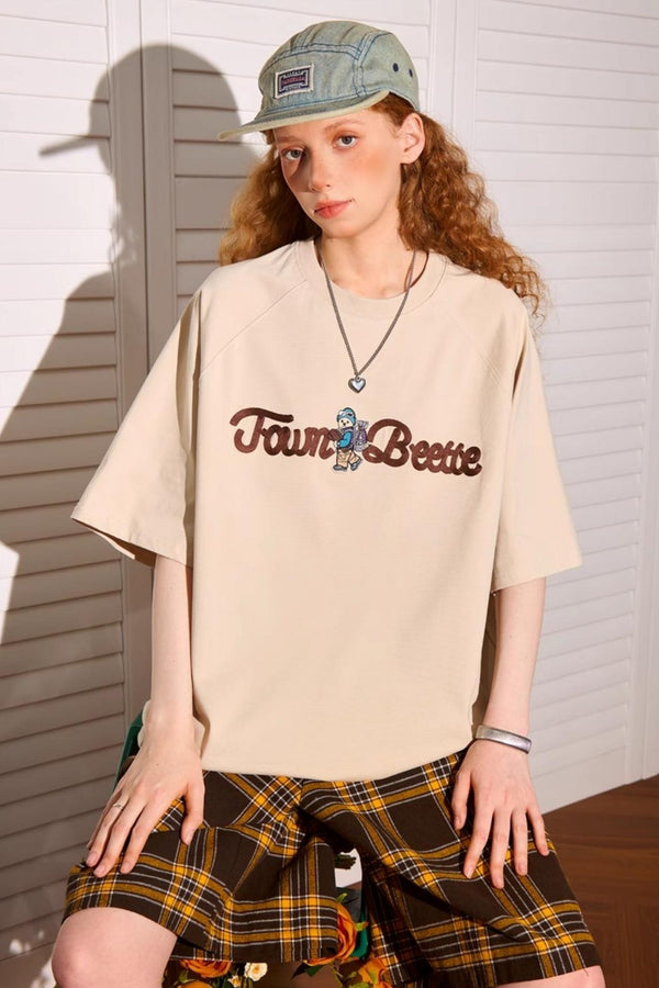 Embroidered Casual Tee