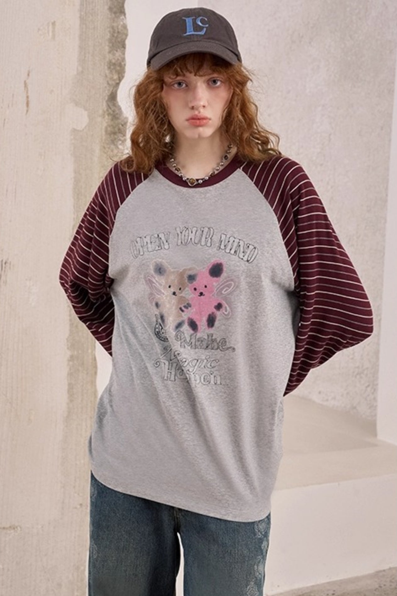 Two Bear Thin Striped Long Sleeve T-Shirt