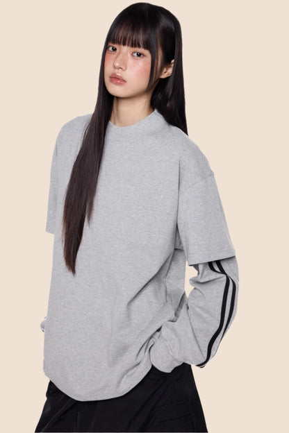 Stripe Long Sleeve Top