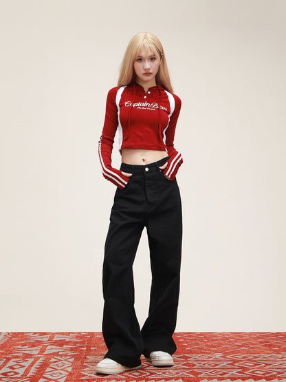 American Loose Straight Casual Pants