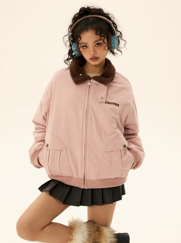 Long-sleeved Loose Casual Cotton Jacket