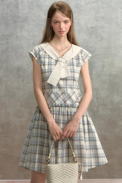 Chic V-Neck A-Line Dress