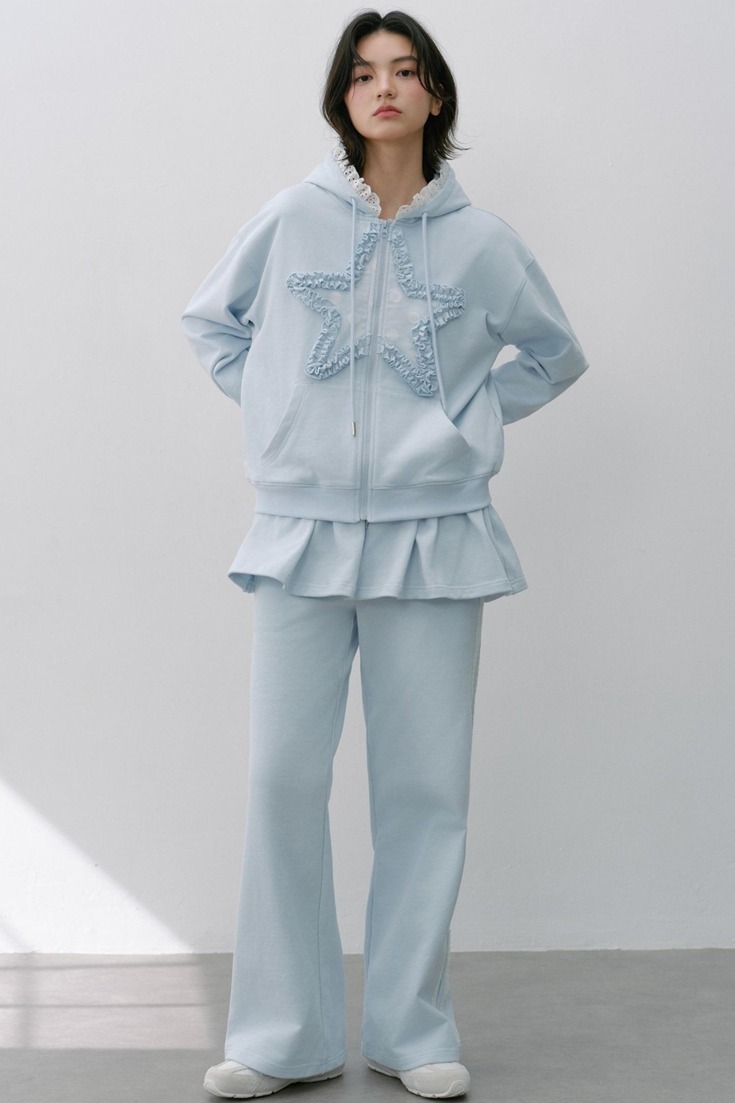 Star Lace Top & Pants Set-Up