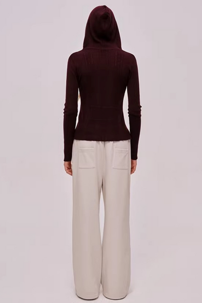 Skin-Friendly Wide-Leg Sweatpants