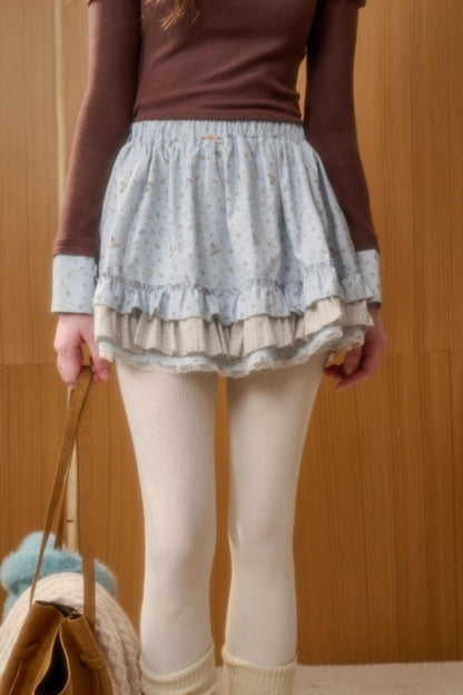 Milky Way Bunny Lace Skirt Set-Up