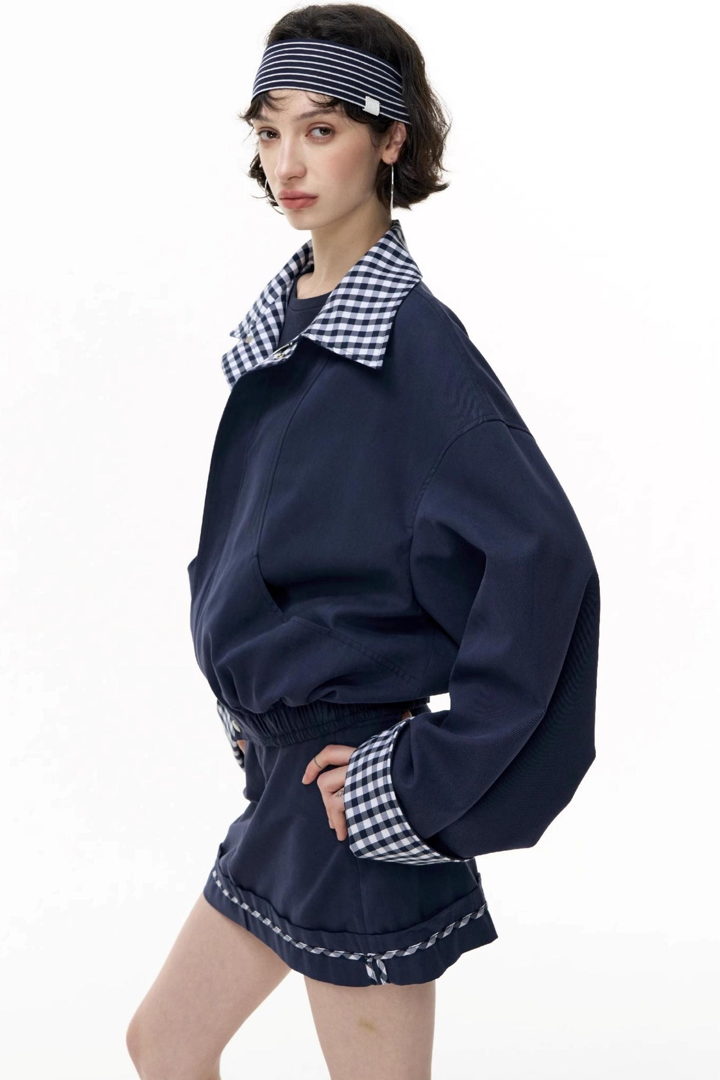 Salt Check Trench Coat Set-Up