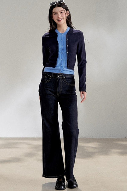 Yellow Knitted Cardigan