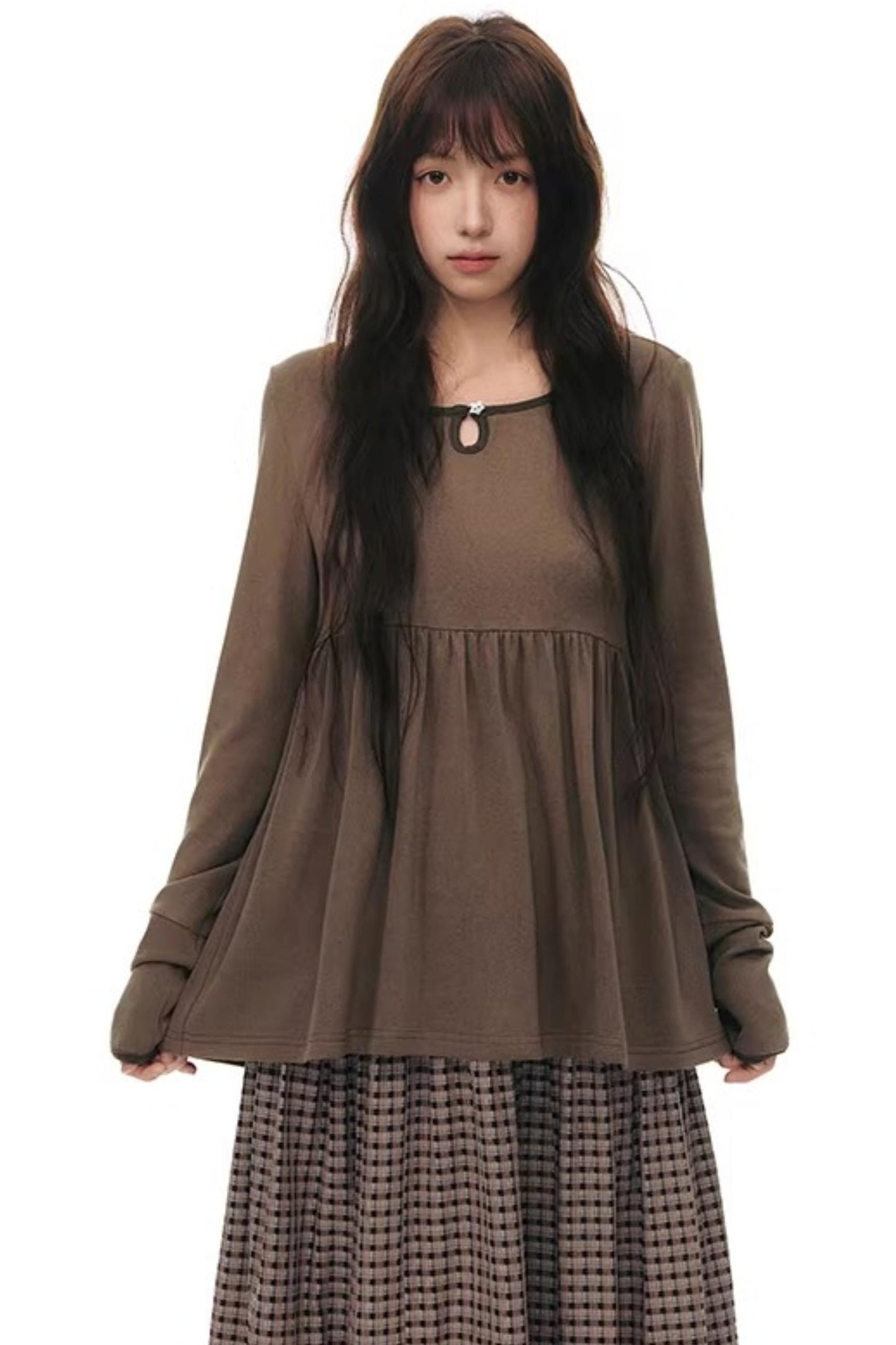 Color-Blocked Knit Sweater