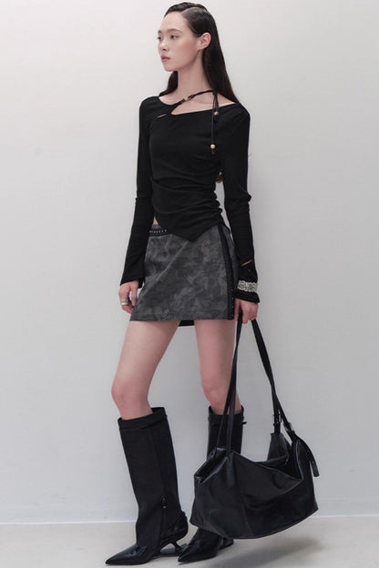 Eclipse Moon Two-Piece Skirt Set-Up