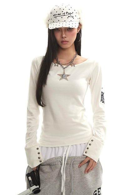 Monogram Shoulder T-Shirt