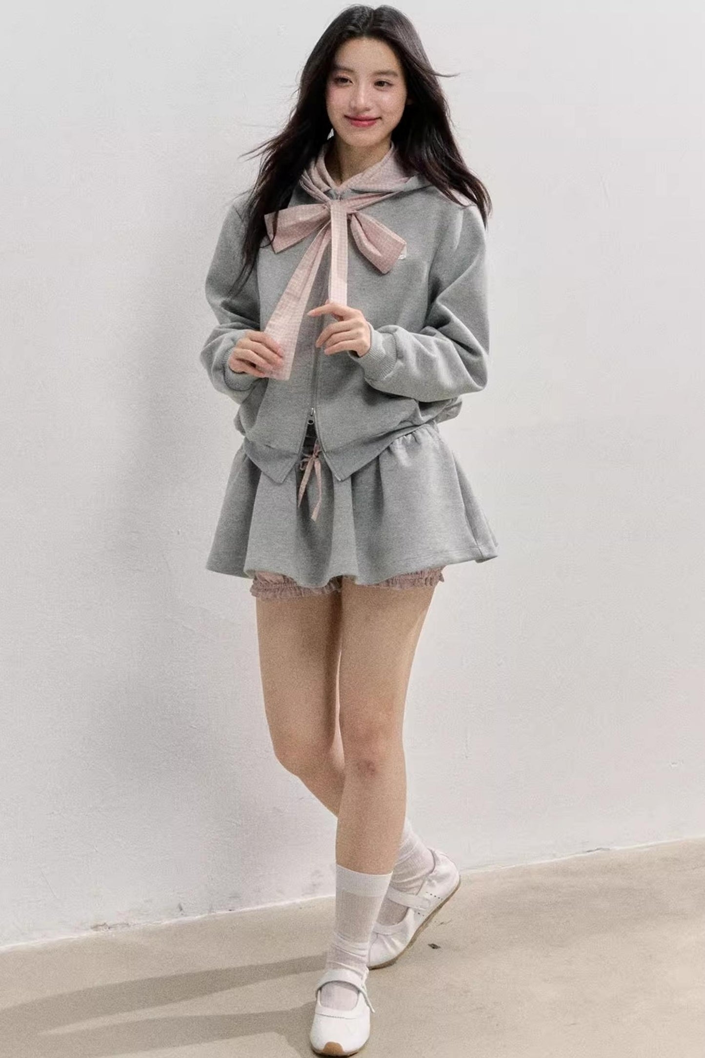 Comfort Sweatshirt Skirt Set-Up