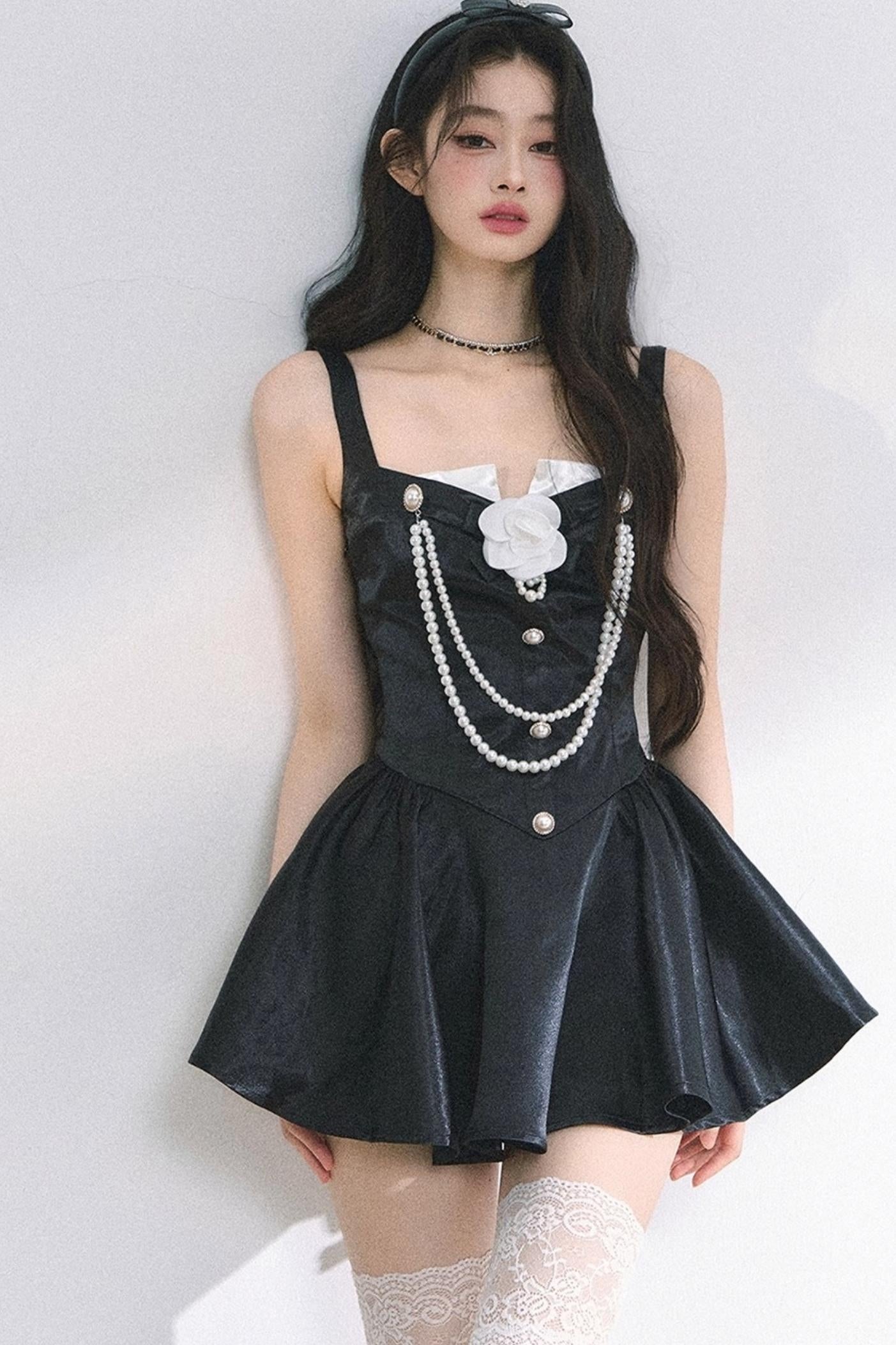 Summer Rose Halter Dress