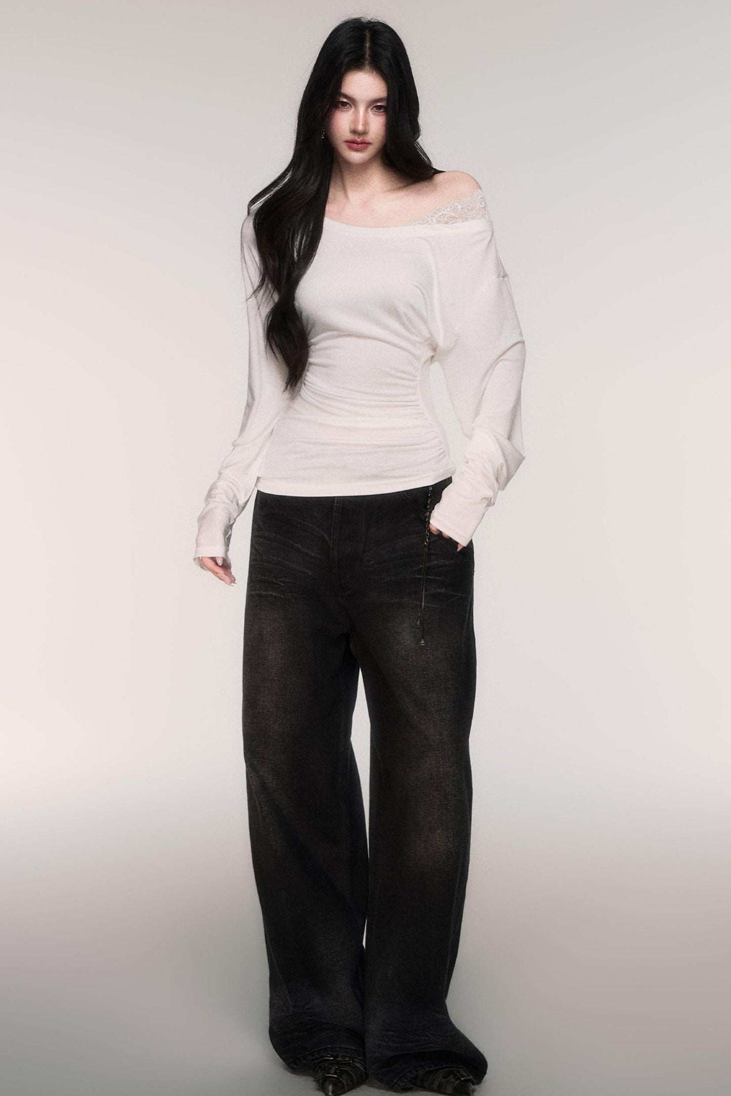 Lazy Sophisticated Lace Top