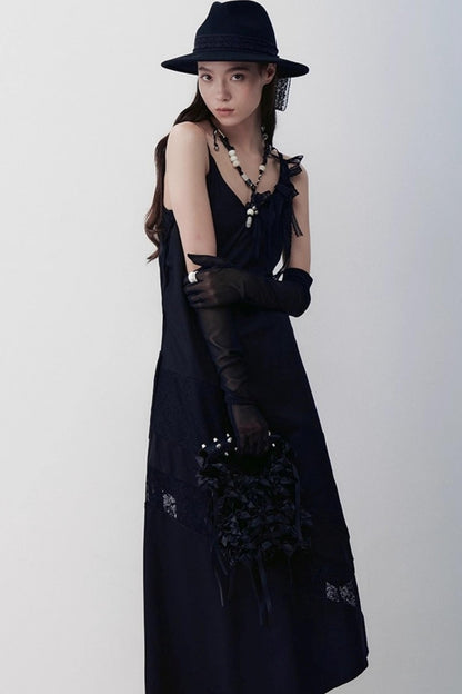 Heart Knitting Glass Necklace