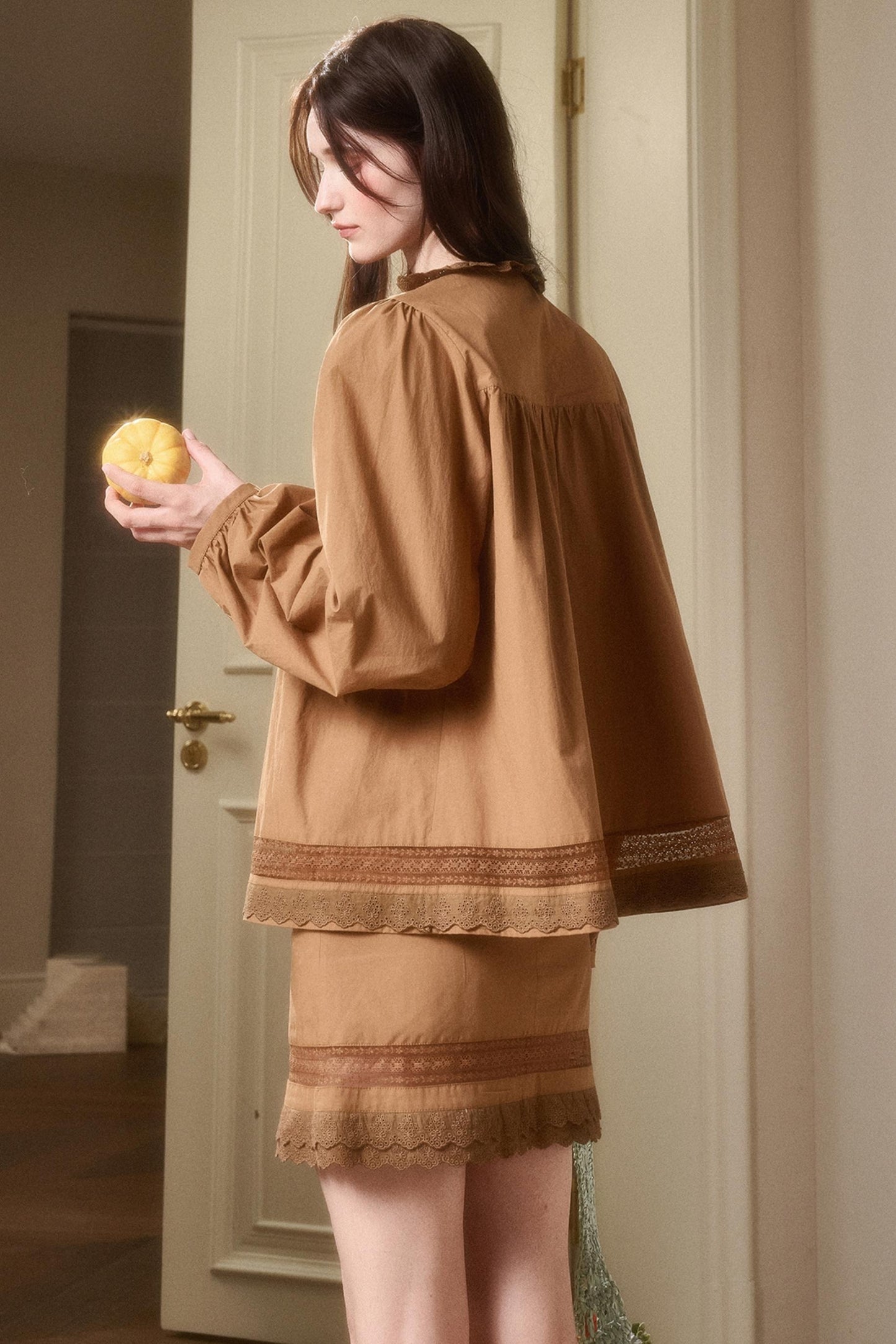 Small World Natural Cotton Skirt Set-Up