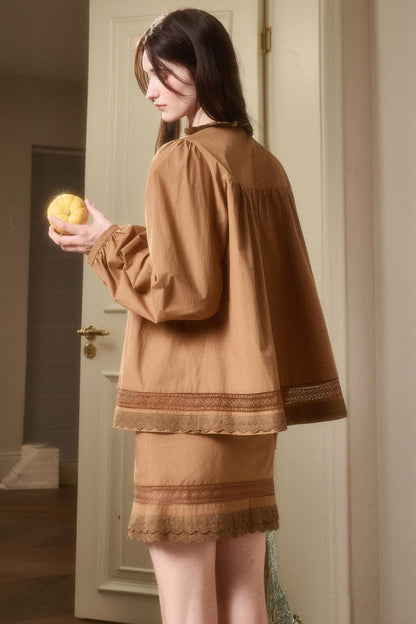 Small World Natural Cotton Skirt Set-Up