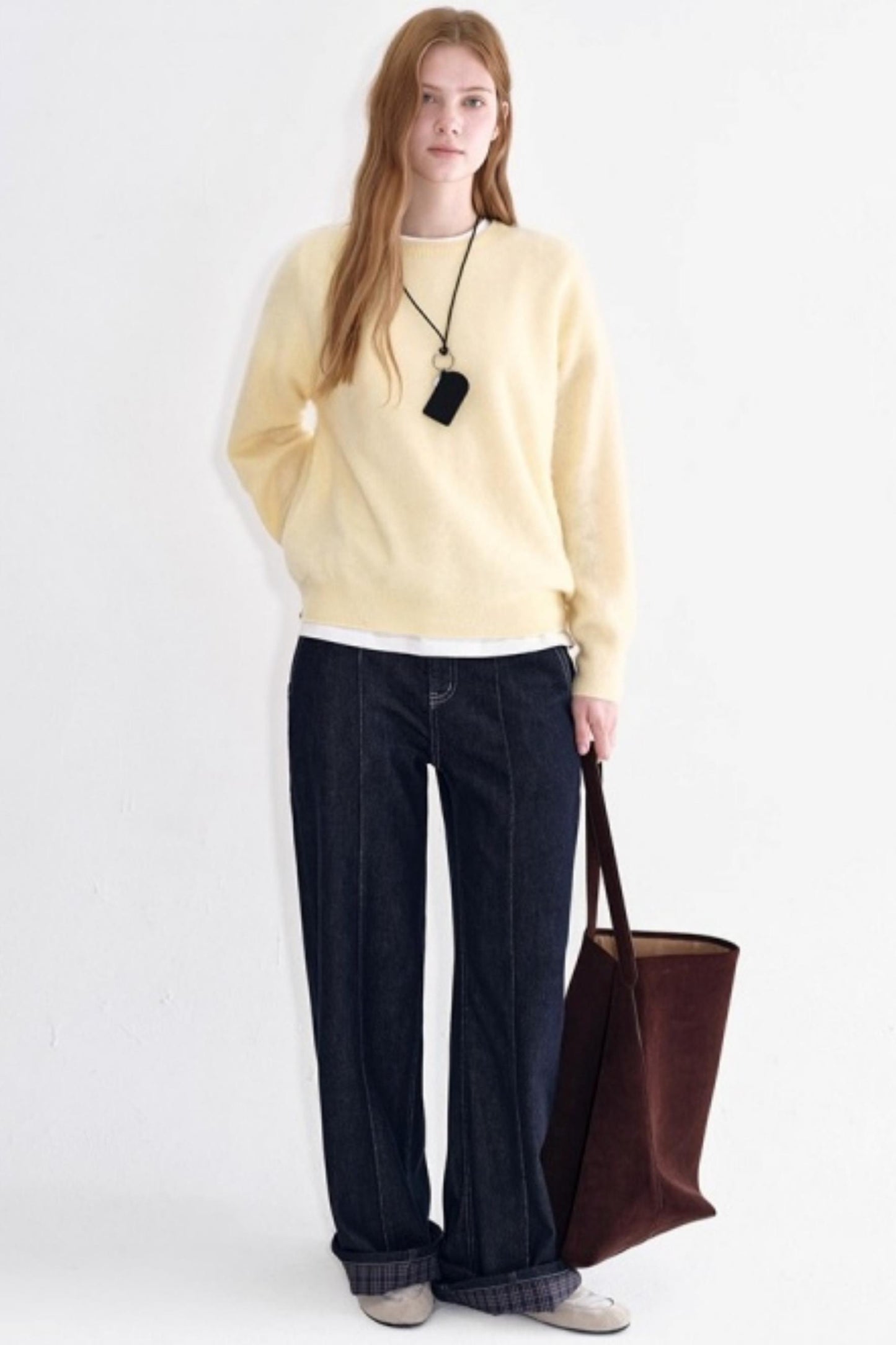 Autumn Cashmere Blend Wool Sweater