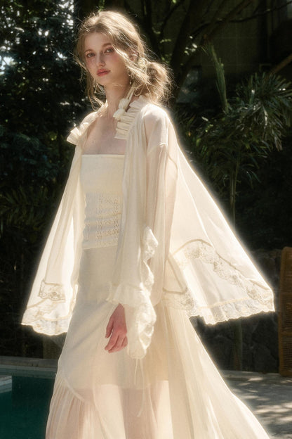 Galaxy Lace Shirt Jacket