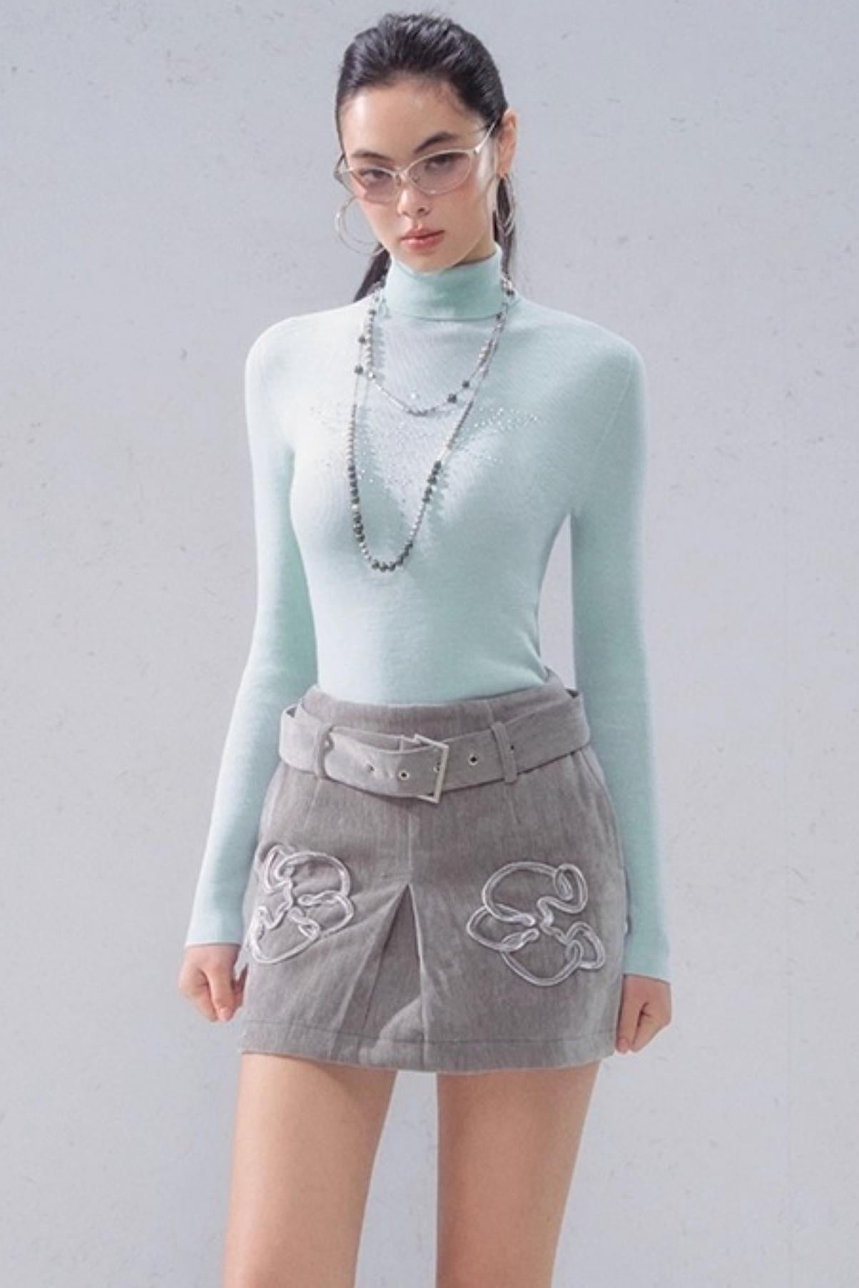 Gentle Respectfulness Wool Knit Top