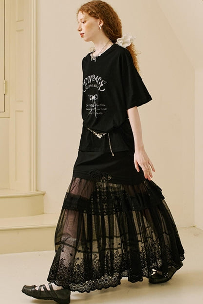 Vintage Bow Print Tee