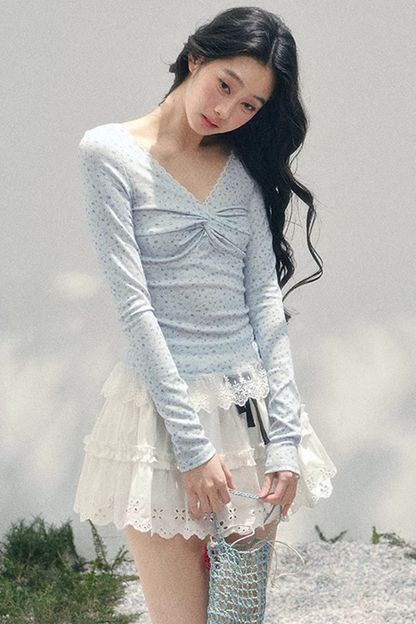 Heartbeat of Silence Lace Top