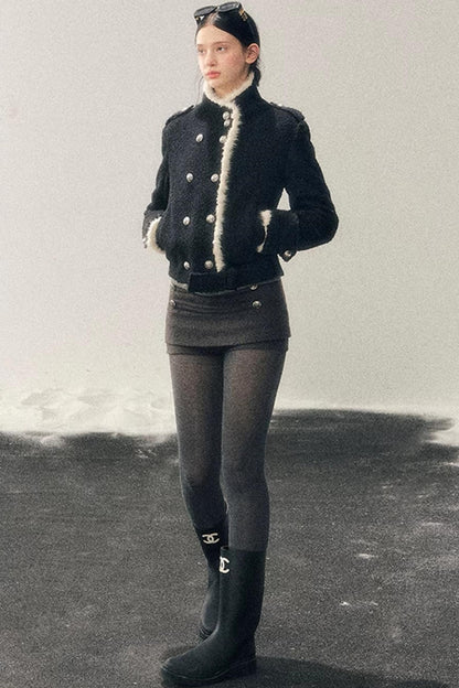 Whispers of Winter Thick Woolen Coat