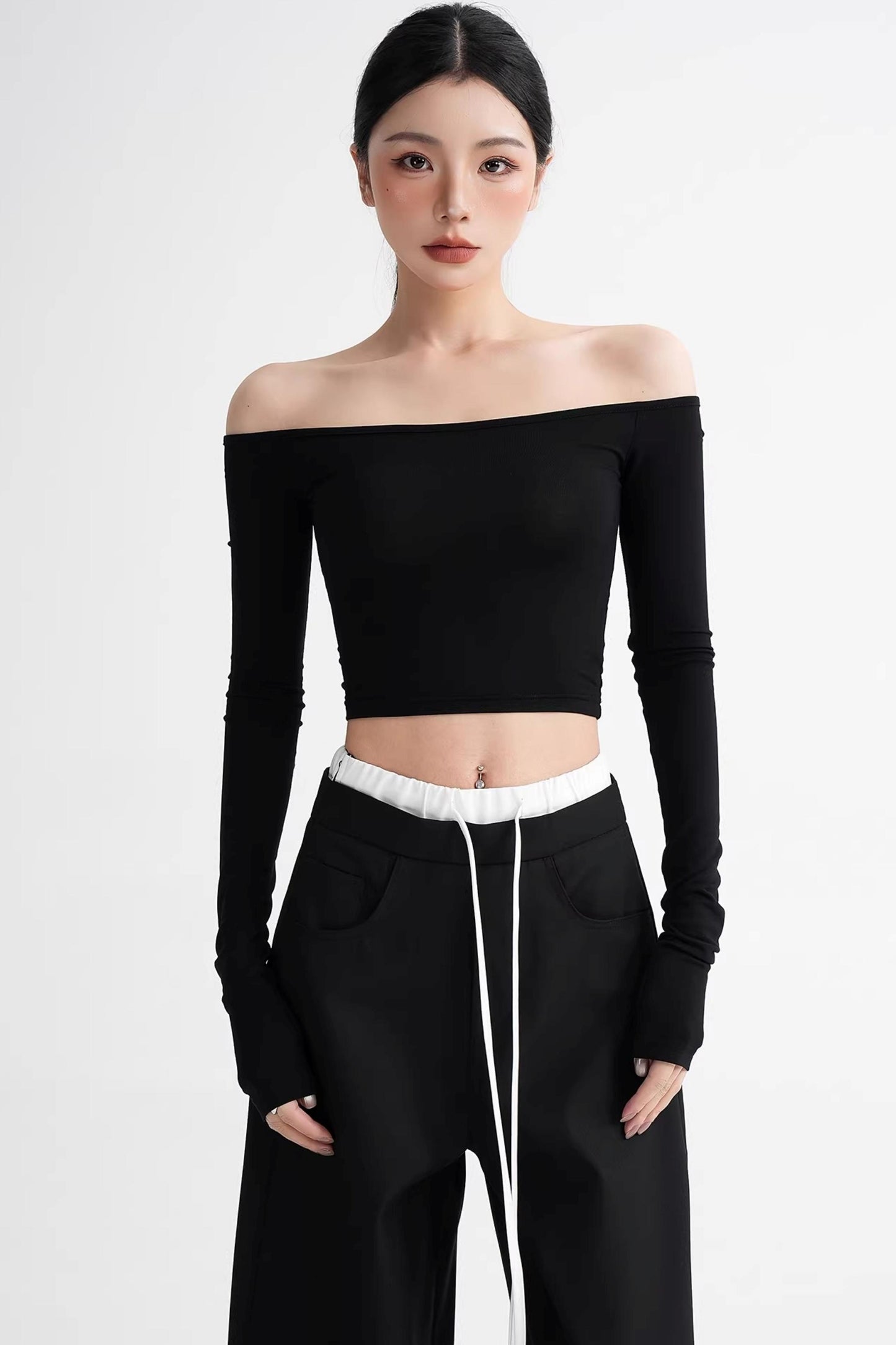 Tencel Modal Off-Shoulder Top