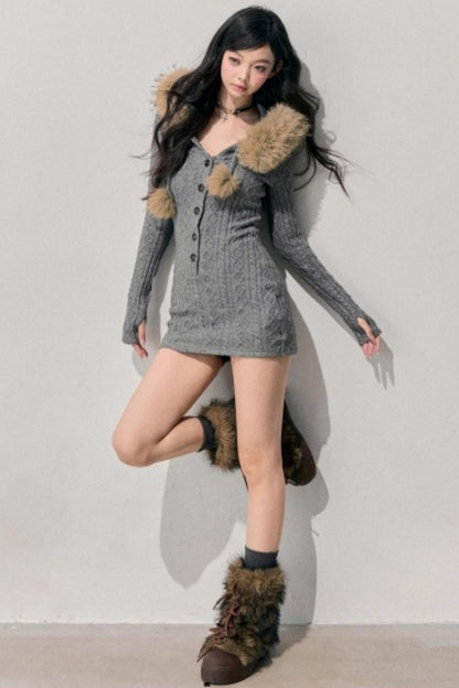 Twilight French Sweater Dress