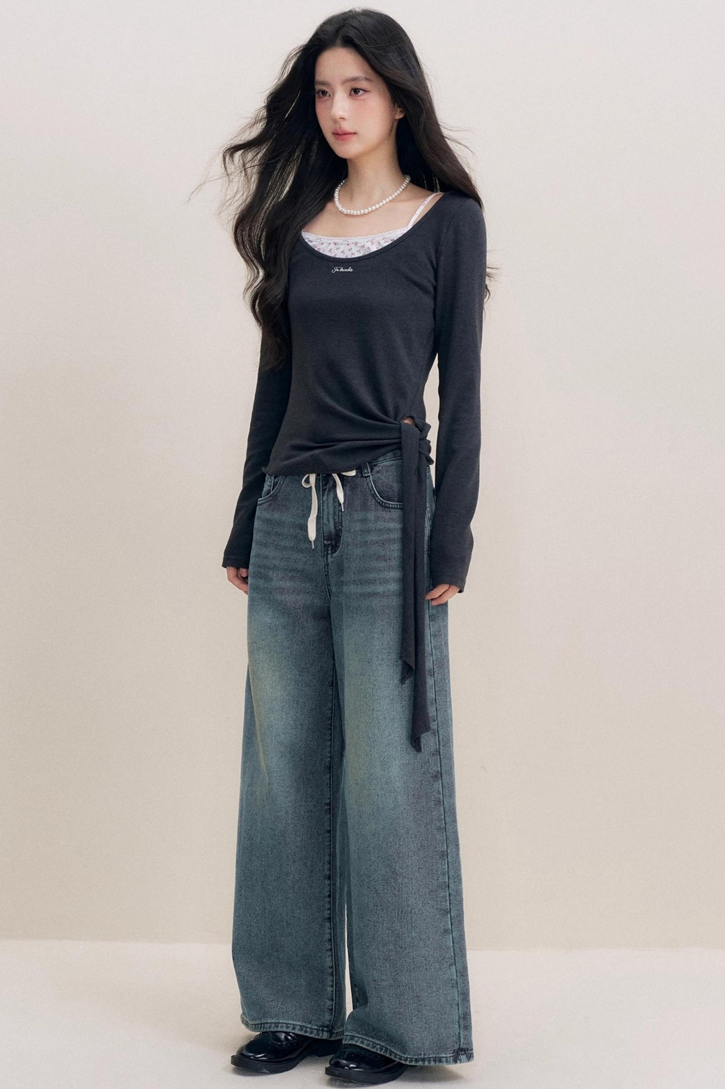 Lazy Lace Long Sleeve Base Layer Top Set