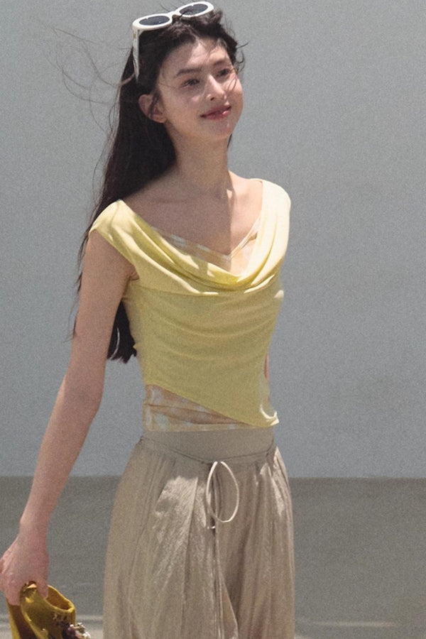 Rising Check Slim-Fit T-Shirt