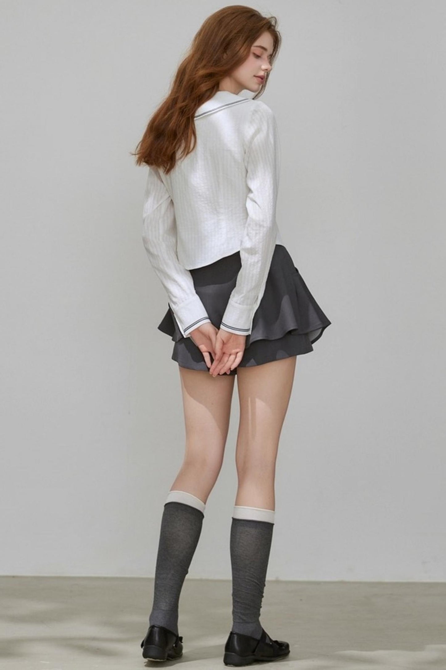 Basic Thin Maritime Casual Shirt