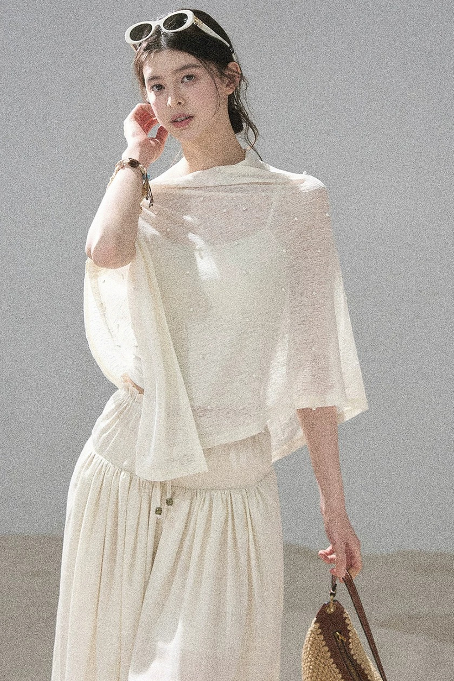 Lost Pearl Tulle Top Set-Up