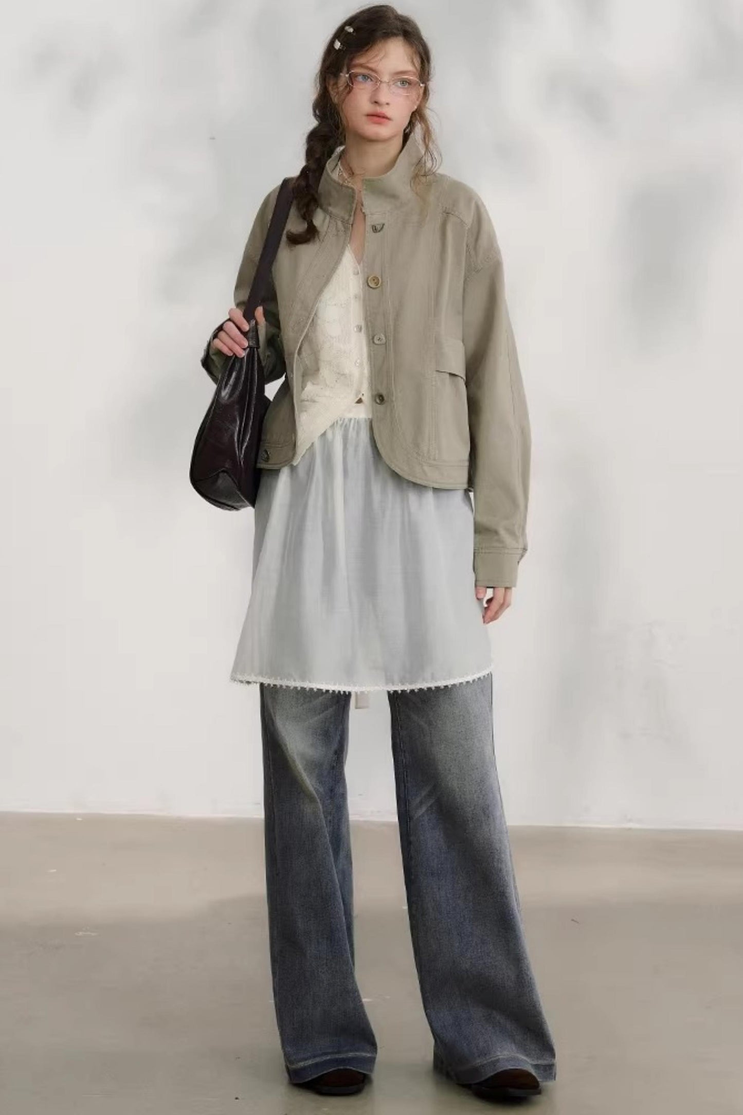 Kapok Letter Petite Jacket