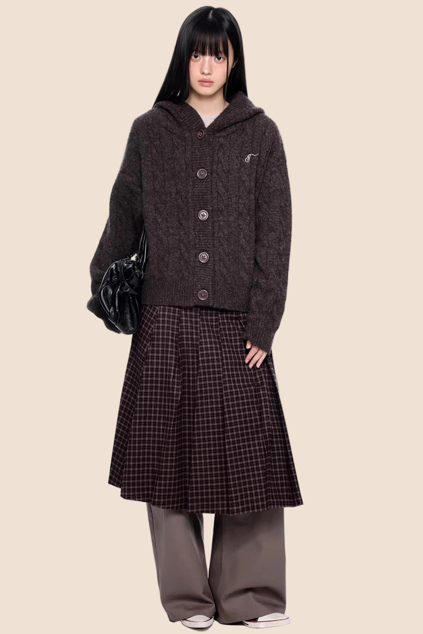 Pocket Design Retro Denim Pants