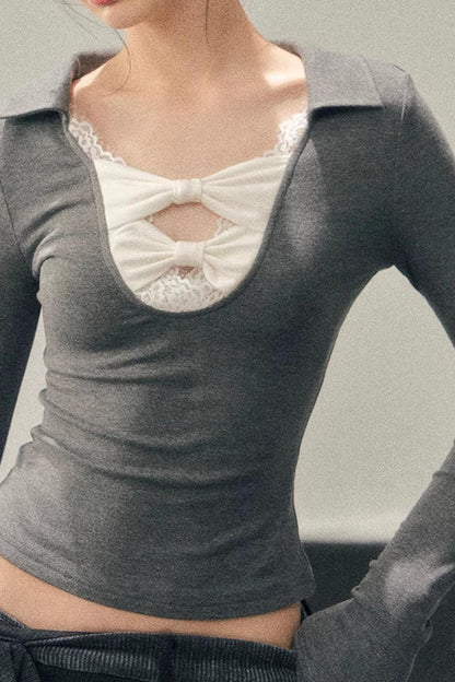 Silent Echo Lace Top