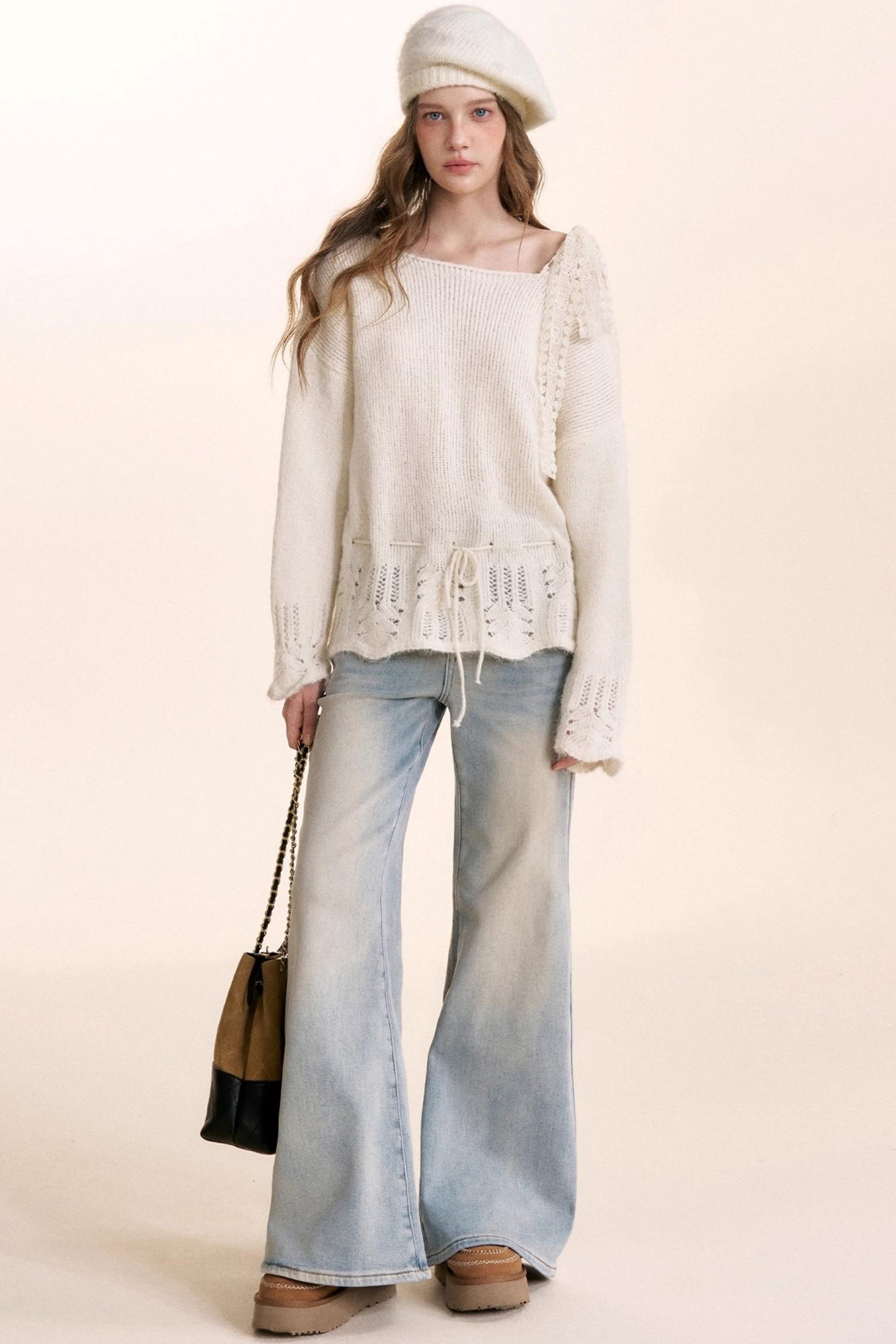 Romantic French Flared Jeans