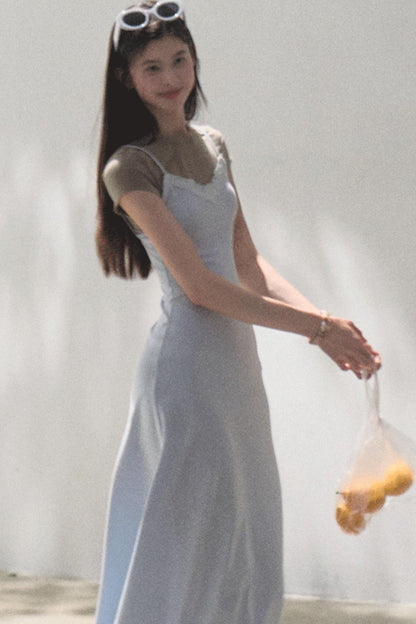 Waist-Cinching Crocodile Dress