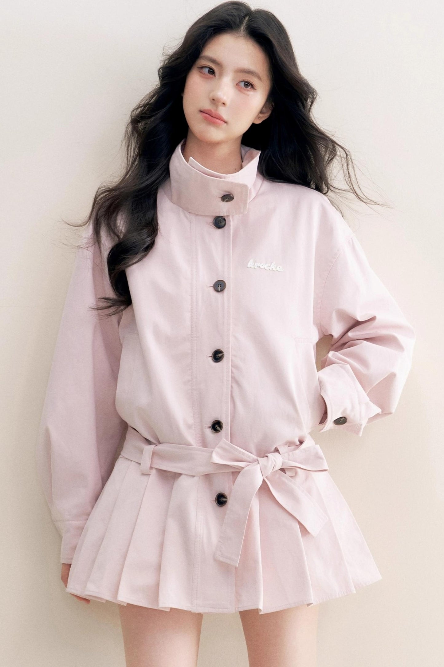 Geek Chic Lace Trench Coat