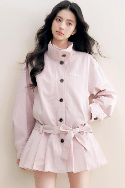 Geek Chic Lace Trench Coat