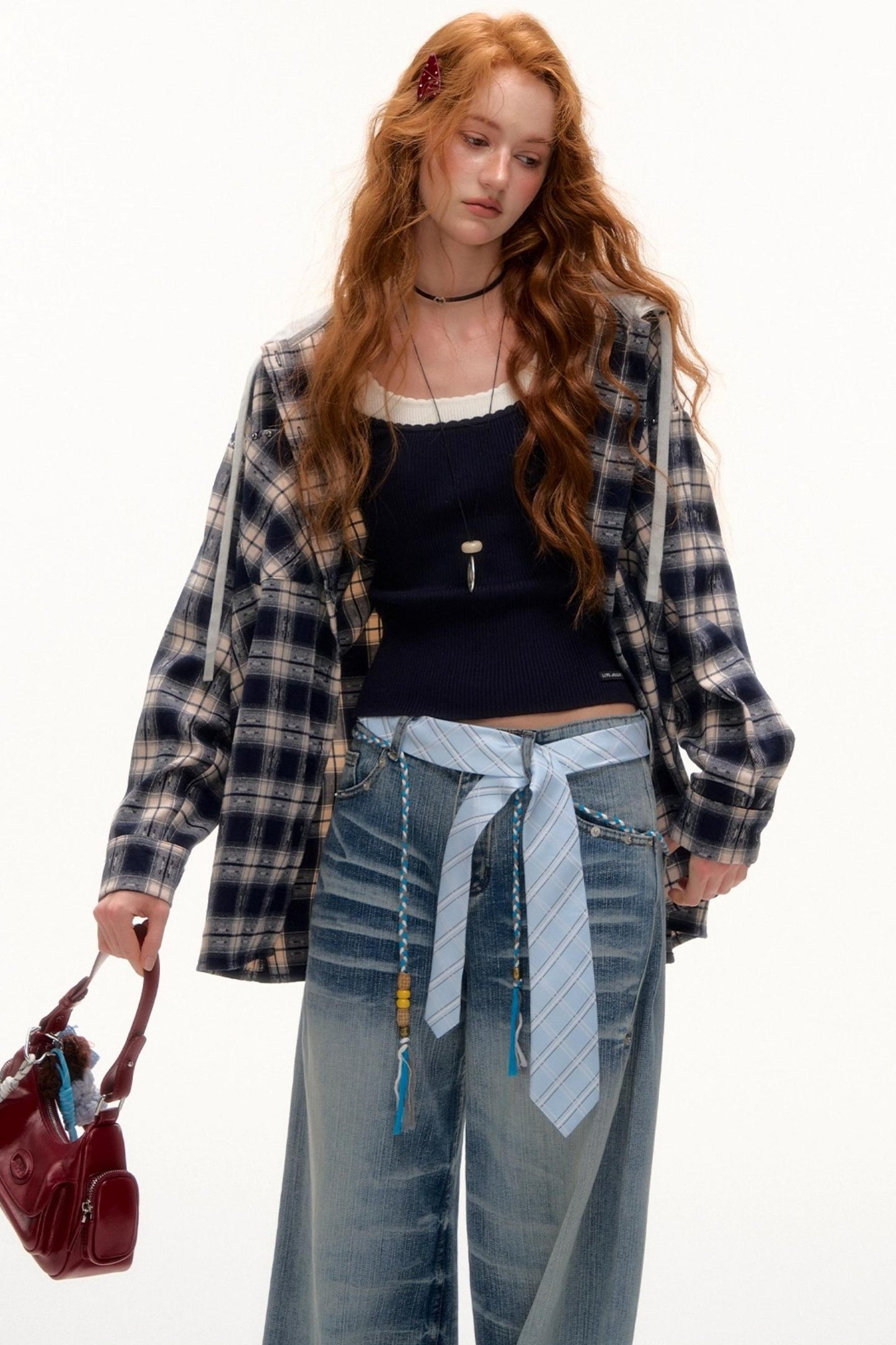 Buttoned Sweater Cardigan Shirt